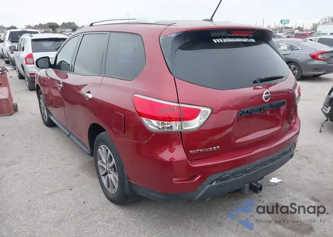 2016 Nissan Pathfinder Sv из США, поврежденный, VIN 5N1AR2MN2GC605783